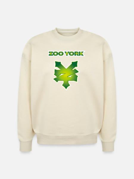 Zoo York Green - Stanley/Stella Radder Unisex Oversized Organic Sweatshirt - natural raw