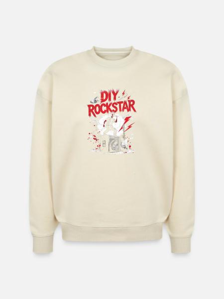 Karaoke - Stanley/Stella Radder Unisex Oversized Organic Sweatshirt - natural raw