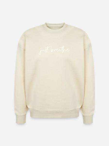 Let That Stuff Go - Stanley/Stella Radder Unisex Oversized Organic Sweatshirt - natural raw