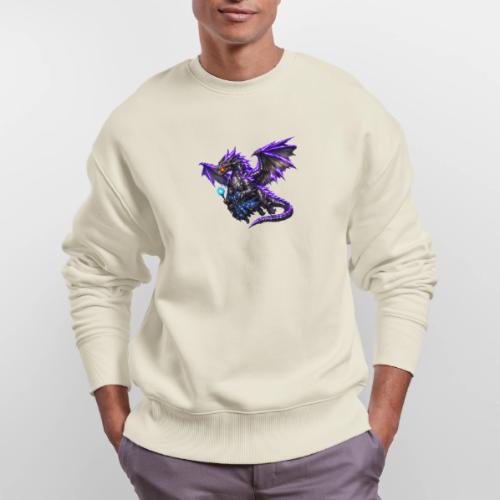 Neon Dragon and Battle Mage - Stanley/Stella Radder Unisex Oversized Organic Sweatshirt