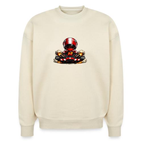 Carcadelogoracerback - Stanley/Stella Radder Unisex Oversized Organic Sweatshirt