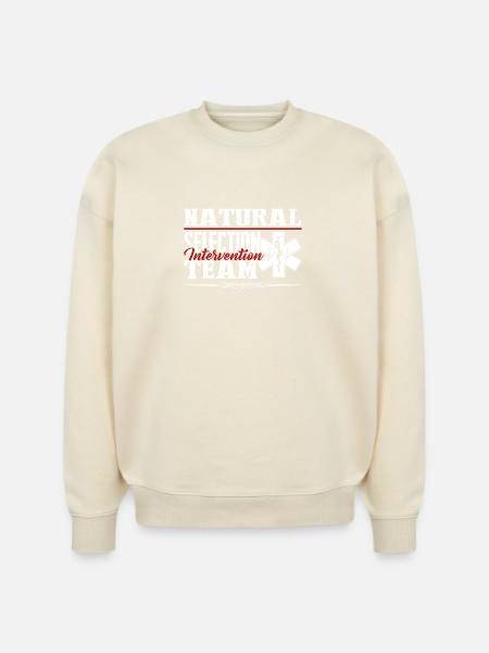 Paramedic Tshirt - Stanley/Stella Radder Unisex Oversized Organic Sweatshirt - natural raw