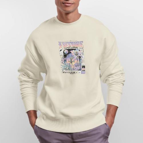 Future Nature Retro-Futuristic - Stanley/Stella Radder Unisex Oversized Organic Sweatshirt
