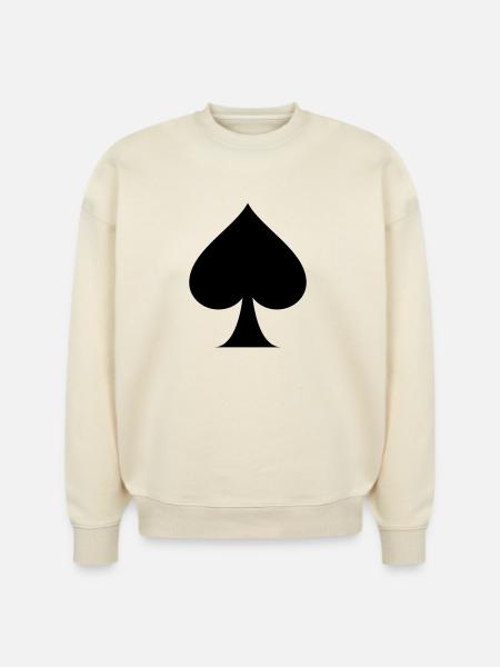 Spade - Stanley/Stella Radder Unisex Oversized Organic Sweatshirt - natural raw