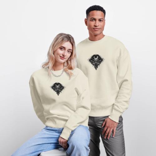 Crescent Moth - Stanley/Stella Radder Unisex Oversized Organic Sweatshirt
