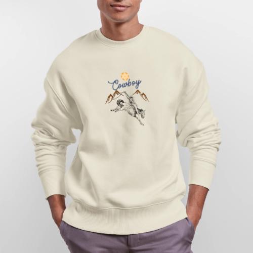 Wild West Cowboy Ride - Stanley/Stella Radder Unisex Oversized Organic Sweatshirt