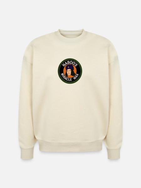 Naboo's Miracle Wax - Stanley/Stella Radder Unisex Oversized Organic Sweatshirt - natural raw