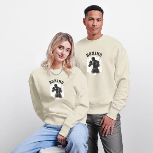 Born for Boxing - Stanley/Stella Radder Unisex Oversized Organic Sweatshirt