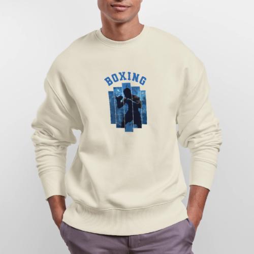 Boxing Never Stops - Stanley/Stella Radder Unisex Oversized Organic Sweatshirt