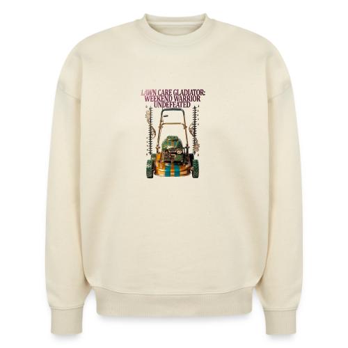 Lawn Care Gladiator T Shirt - Stanley/Stella Radder Unisex Oversized Organic Sweatshirt
