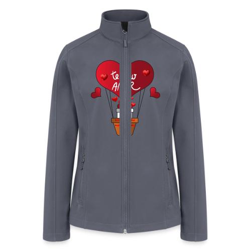 Fashion Valentine's Day Hearts, Gifts February 14 - Women’s Soft Shell Jacket