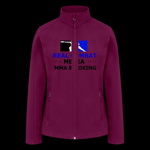 RCM MMA & BOXING Blue Logo - Women’s Soft Shell Jacket