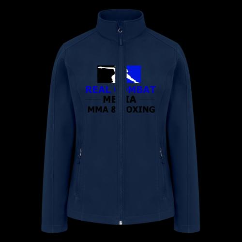 RCM MMA & BOXING Blue Logo - Women’s Soft Shell Jacket