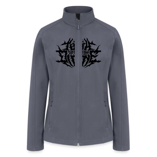 Teeth Of The Divine Logo BLACK - Women’s Soft Shell Jacket