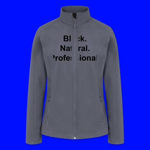 blk nat prof - Women’s Soft Shell Jacket