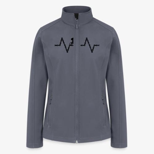 bmx bike heartbeat - Women’s Soft Shell Jacket