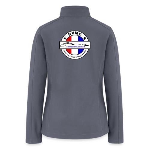 Circle logo on white with black border - Women’s Soft Shell Jacket