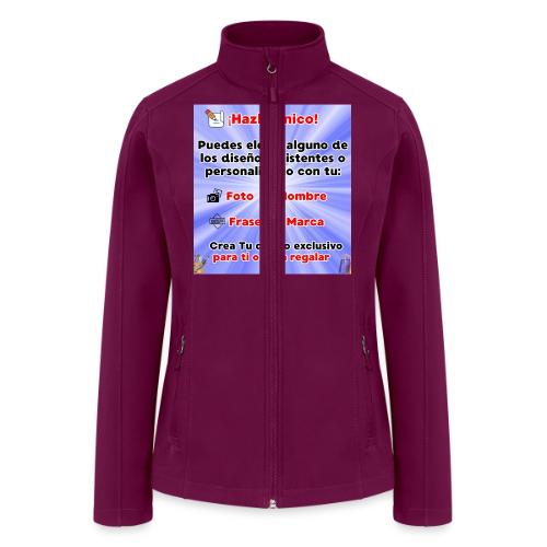 Personalized Souvenirs with Photo, Phrase, Design - Women’s Soft Shell Jacket