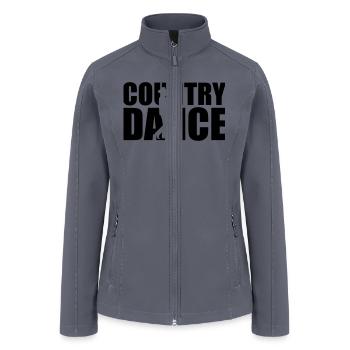 Country dance - Women’s Soft Shell Jacket - gray - Front