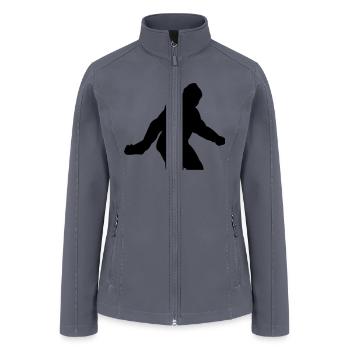 Sasquatch - Vector - Women’s Soft Shell Jacket - gray - Front