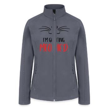 Meowied tom cat lovers - Women’s Soft Shell Jacket - gray - Front