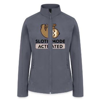 sloth mode activated - Women’s Soft Shell Jacket - gray - Front