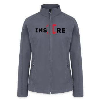 Inspire Pi - Women’s Soft Shell Jacket - gray - Front