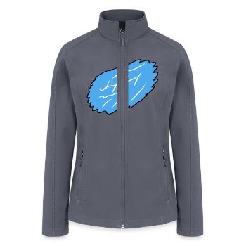 Cloud - Women’s Soft Shell Jacket - gray - Front