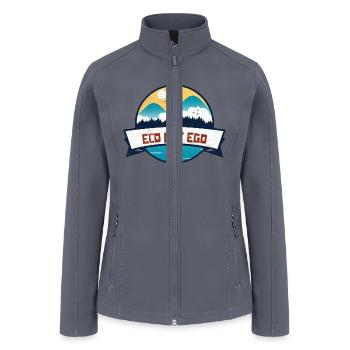 Marine Conservation - Women’s Soft Shell Jacket - gray - Front