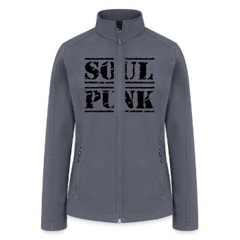 SOUL PUNK TEE PATRICK STUMP, SOUL PUNK T-SHIRT - Women’s Soft Shell Jacket - gray - Front