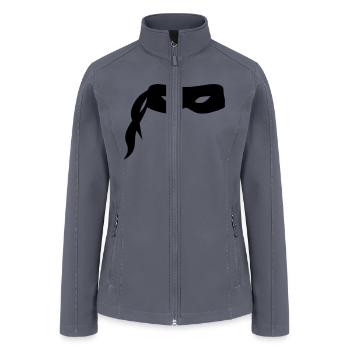 hero mask 8 - Women’s Soft Shell Jacket - gray - Front