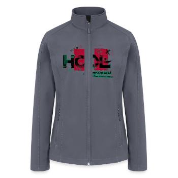 Bitcoin 2023 (Miami) - The Future is Now, Miami - Women’s Soft Shell Jacket - gray - Front