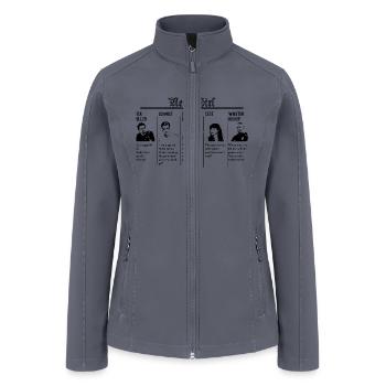 New Girl - Women’s Soft Shell Jacket - gray - Front
