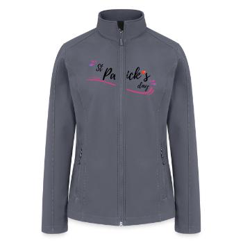 day of Saint Patrick 2023 - Women’s Soft Shell Jacket - gray - Front