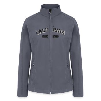 Tees - Women’s Soft Shell Jacket - gray - Front
