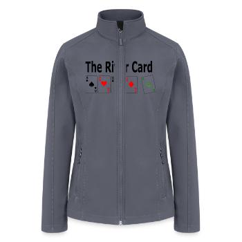 the river card - Women’s Soft Shell Jacket - gray - Front