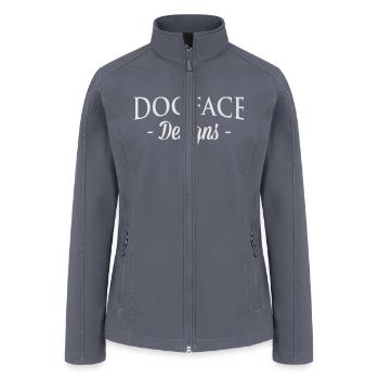 64th Armored Regiment - Women’s Soft Shell Jacket - gray - Front