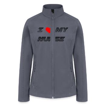 Comforts t shirt - Women’s Soft Shell Jacket - gray - Front