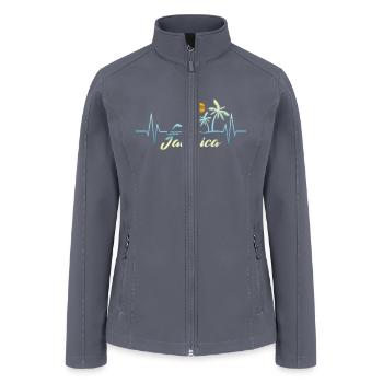 Jamaican Souvenir Spring Break Jamaica - Women’s Soft Shell Jacket - gray - Front