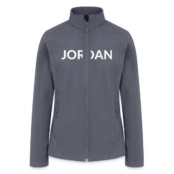 Nik Jordan - Women’s Soft Shell Jacket - gray - Front
