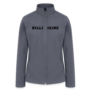 Tees - Women’s Soft Shell Jacket - gray - Front