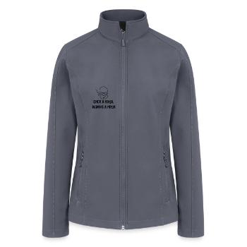 Once A Ninja Always A Ninja - Women’s Soft Shell Jacket - gray - Front