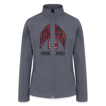 BHC Boston Hardcore - Women’s Soft Shell Jacket - gray - Front