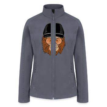 Cool Sasquatch - Women’s Soft Shell Jacket - gray - Front