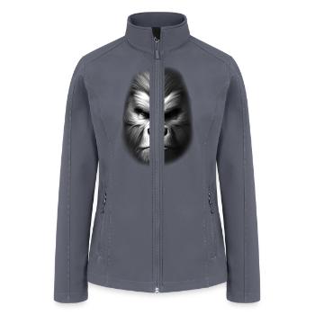 Bigfoot - Women’s Soft Shell Jacket - gray - Front
