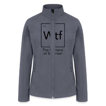 Wtf The Element of Surprise - Women’s Soft Shell Jacket - gray - Front