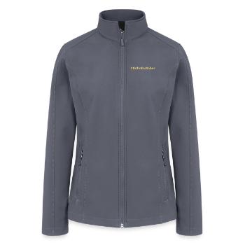 born on 16th October Birthday birth date - Women’s Soft Shell Jacket - gray - Front