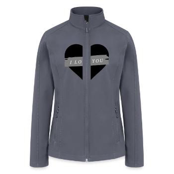 I Love you guys I love you my followers - Women’s Soft Shell Jacket - gray - Front