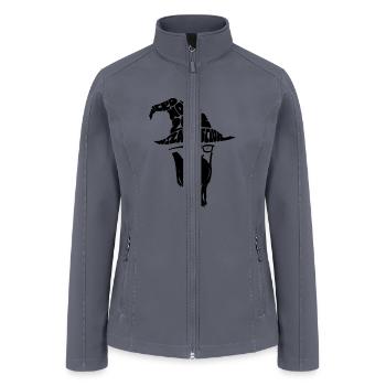boorm biology liary science - Women’s Soft Shell Jacket - gray - Front