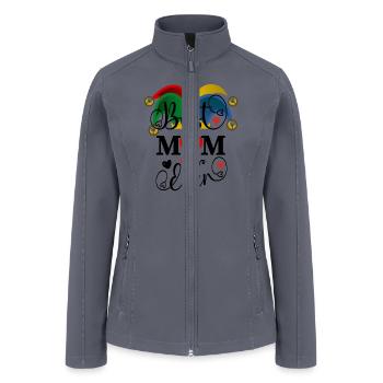 Best mom ever / tshirts 👕 - Women’s Soft Shell Jacket - gray - Front
